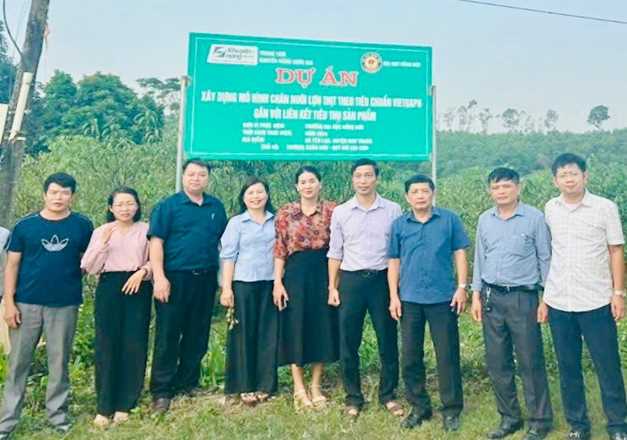 Xây dựng mô hình chăn nuôi lợn thịt chứng nhận VietGAHP gắn với liên kết tiêu thụ sản phẩm